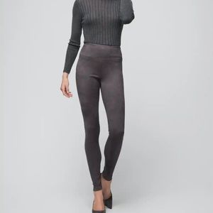 White House Black Market Runway Legging in Gray